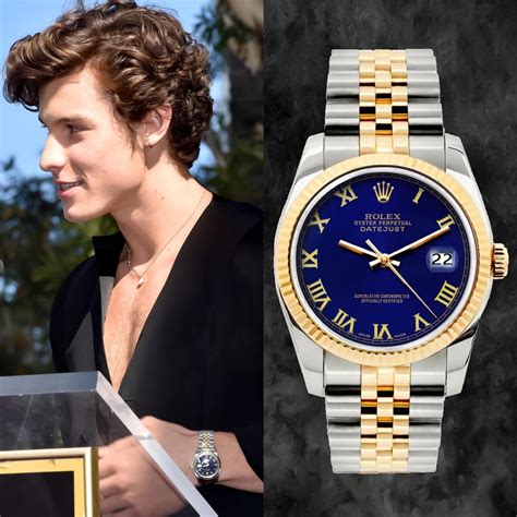 shawn mendes rolex